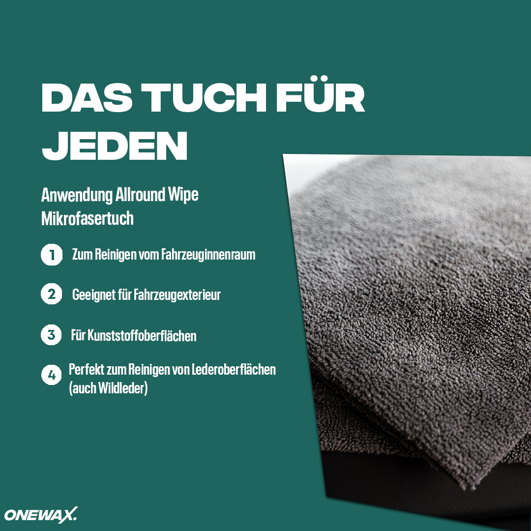 ALLROUND WIPE MIKROFASERTUCH 2-PACK