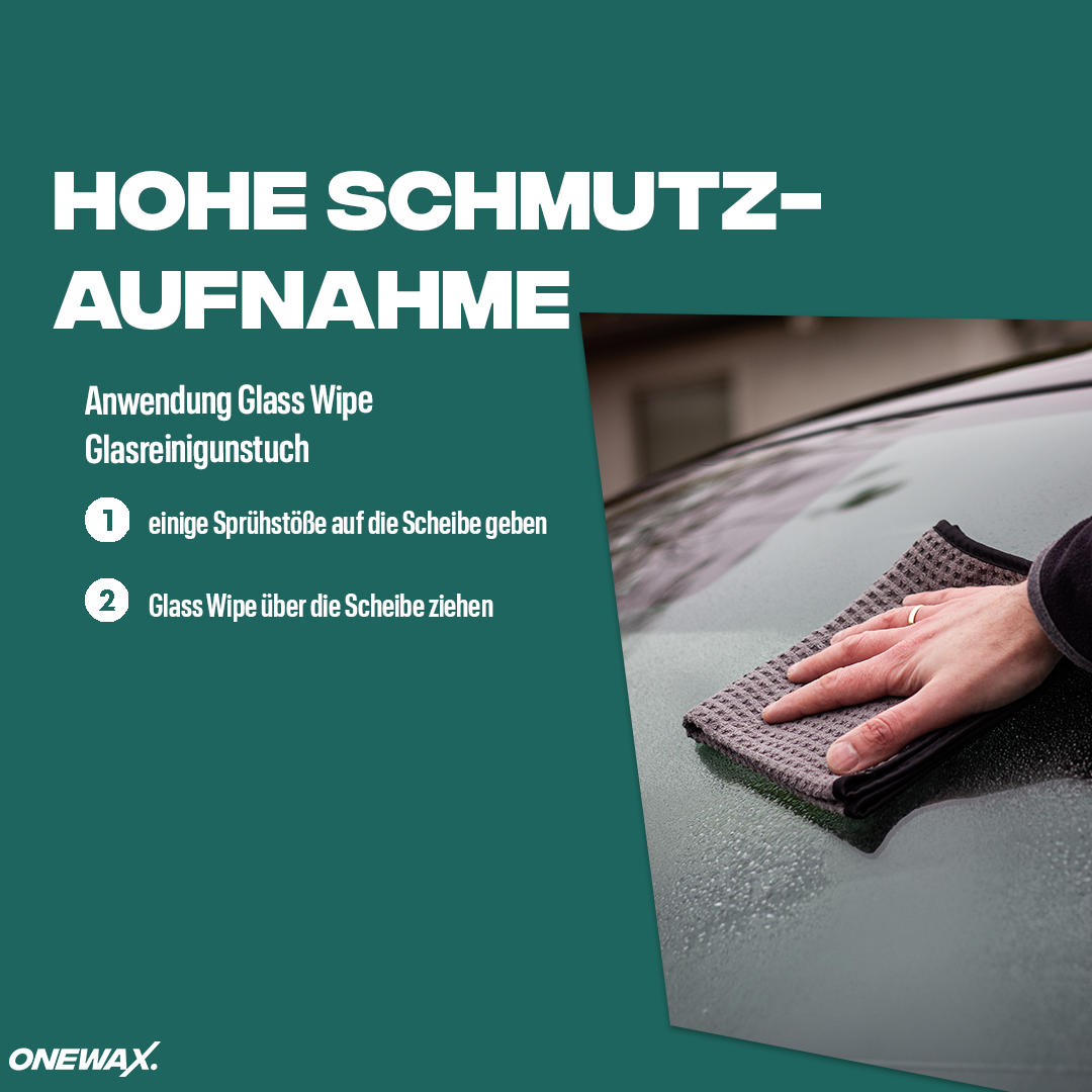 GLASS WIPE GLASREINIGUNGSTUCH