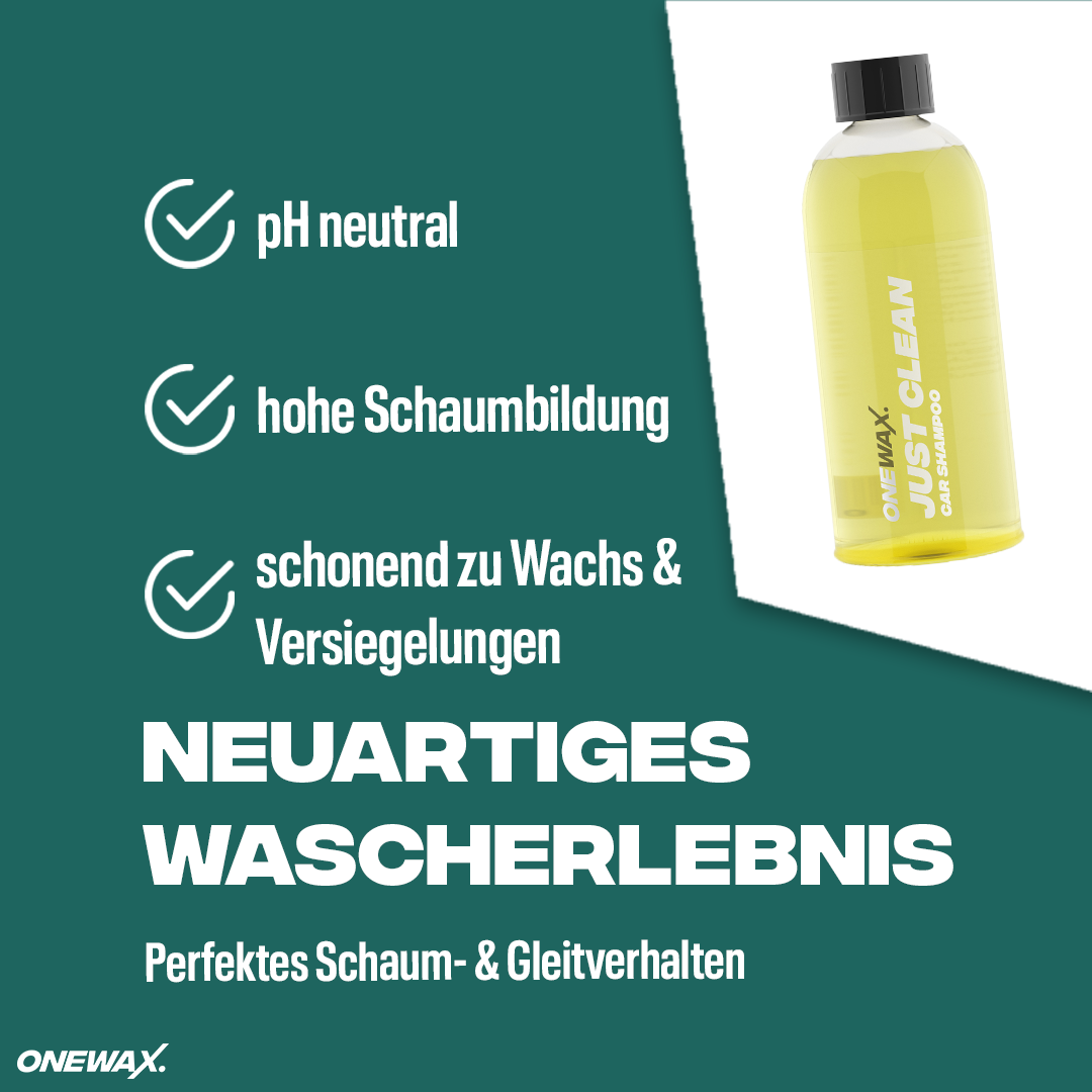 JUST CLEAN AUTO SHAMPOO