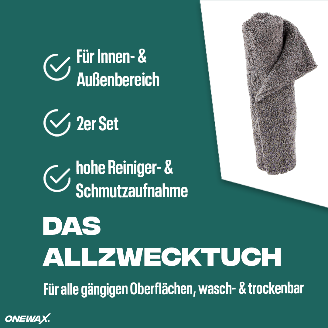 ALLROUND WIPE MIKROFASERTUCH 2-PACK