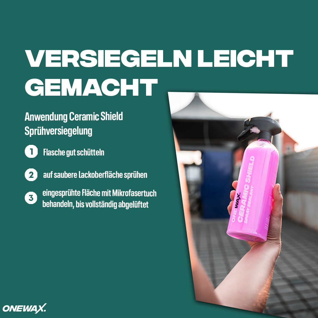 CERAMIC SHIELD SPRÜHVERSIEGELUNG