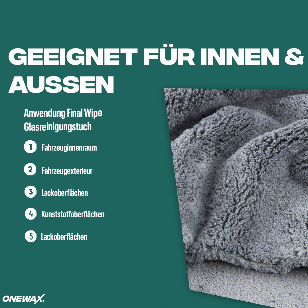 FINAL WIPE MIKROFASERTUCH